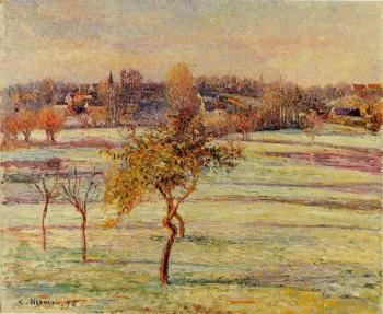 卡米耶 畢沙羅 White Frost at Eragny 卡米耶 畢沙羅 White Frost at Eragny